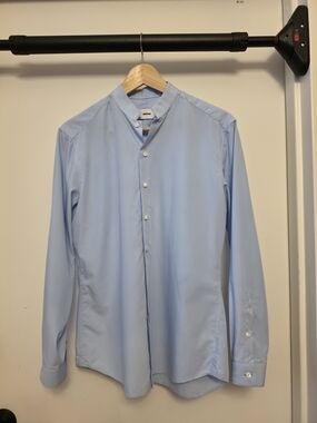 Sene BreezeTech Dorsey Shirt Light Blue Custom Fit